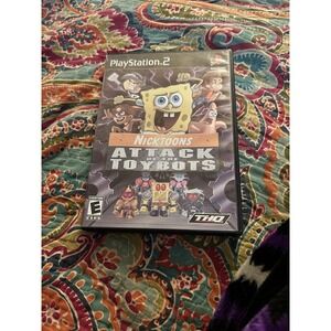 Nicktoons Attack of the Toybots PS2 PlayStation 2 Nickelodeon